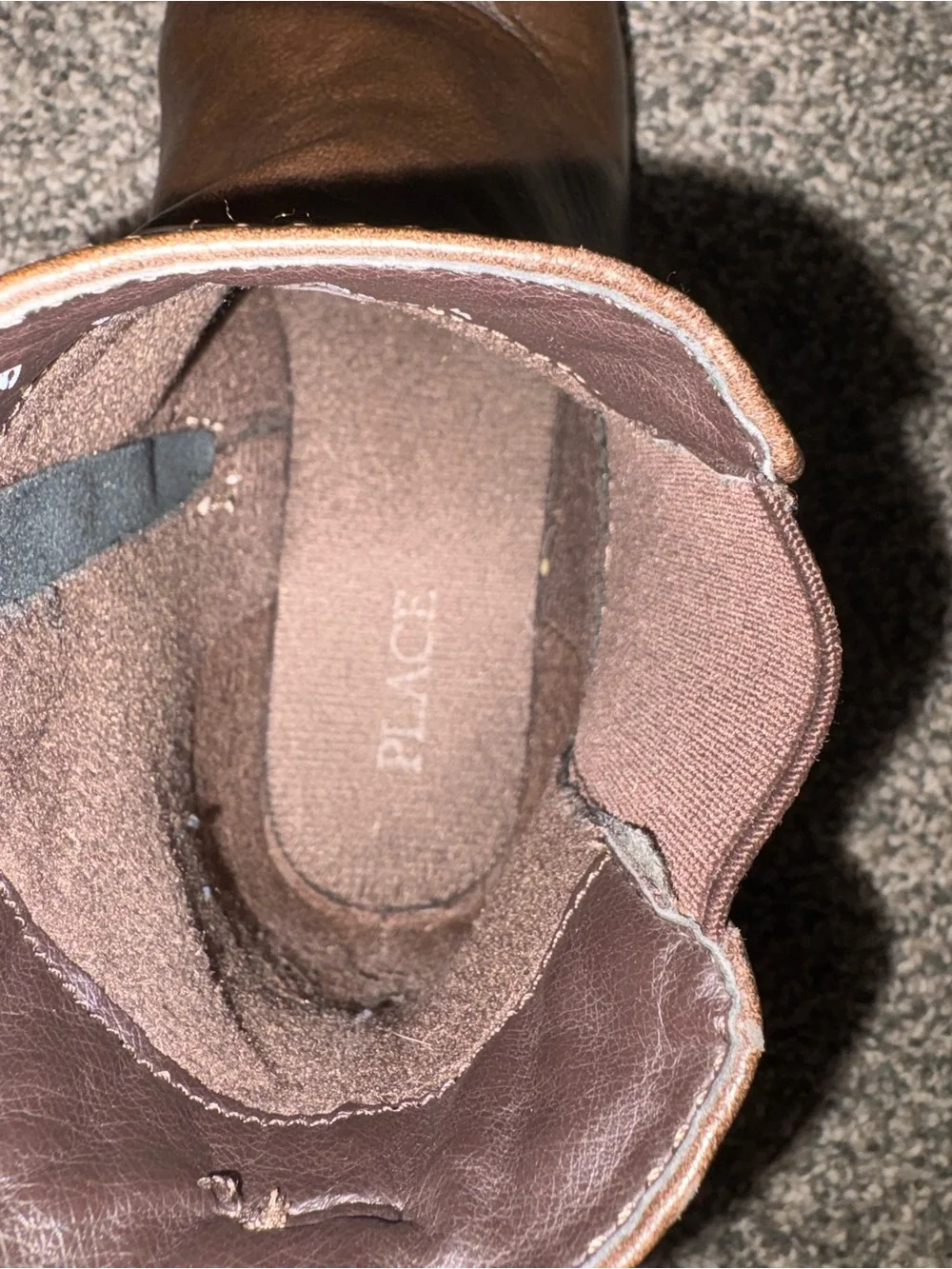 The Children's Place Brown girls Chelsea Ankle Boots